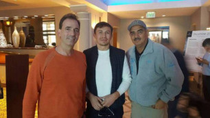 Головкин промоутері және бапкерімен бірге Альварестің допинг дауына қатысты ісін бақылау үшін Лас-Вегасқа келді