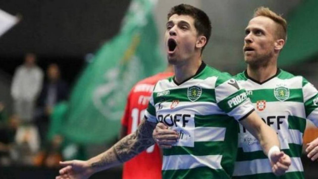 Футзалдан Қазақстан құрамасының ойыншысы Португалия чемпионатында әдемі гол салды
